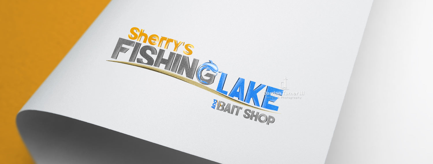 Sherry's Fishing Lake (Yellow, Silver & Blue)