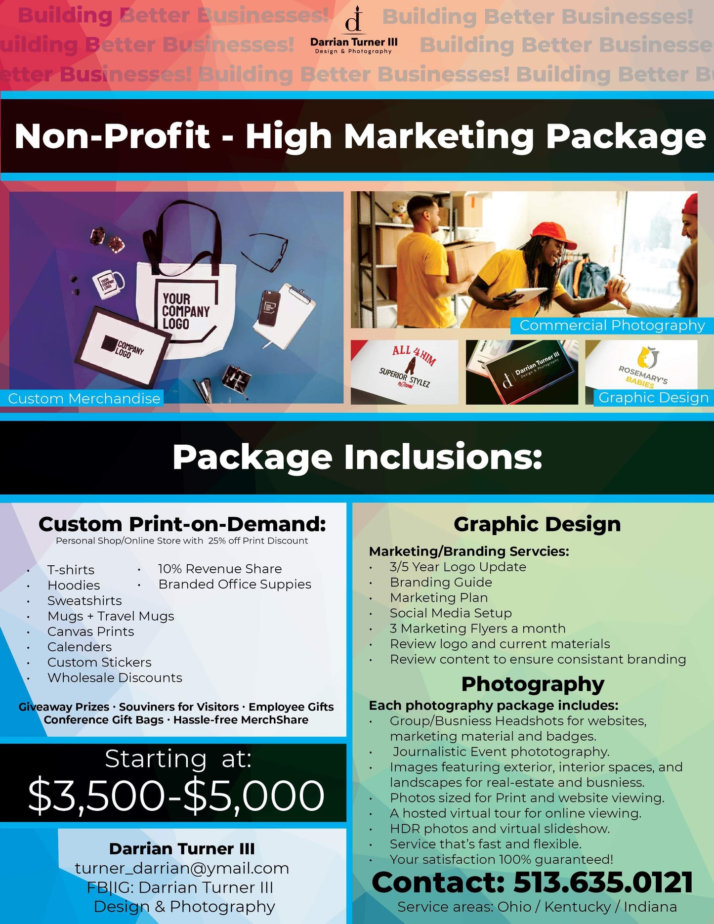 Non-Profit - High Marketing Package