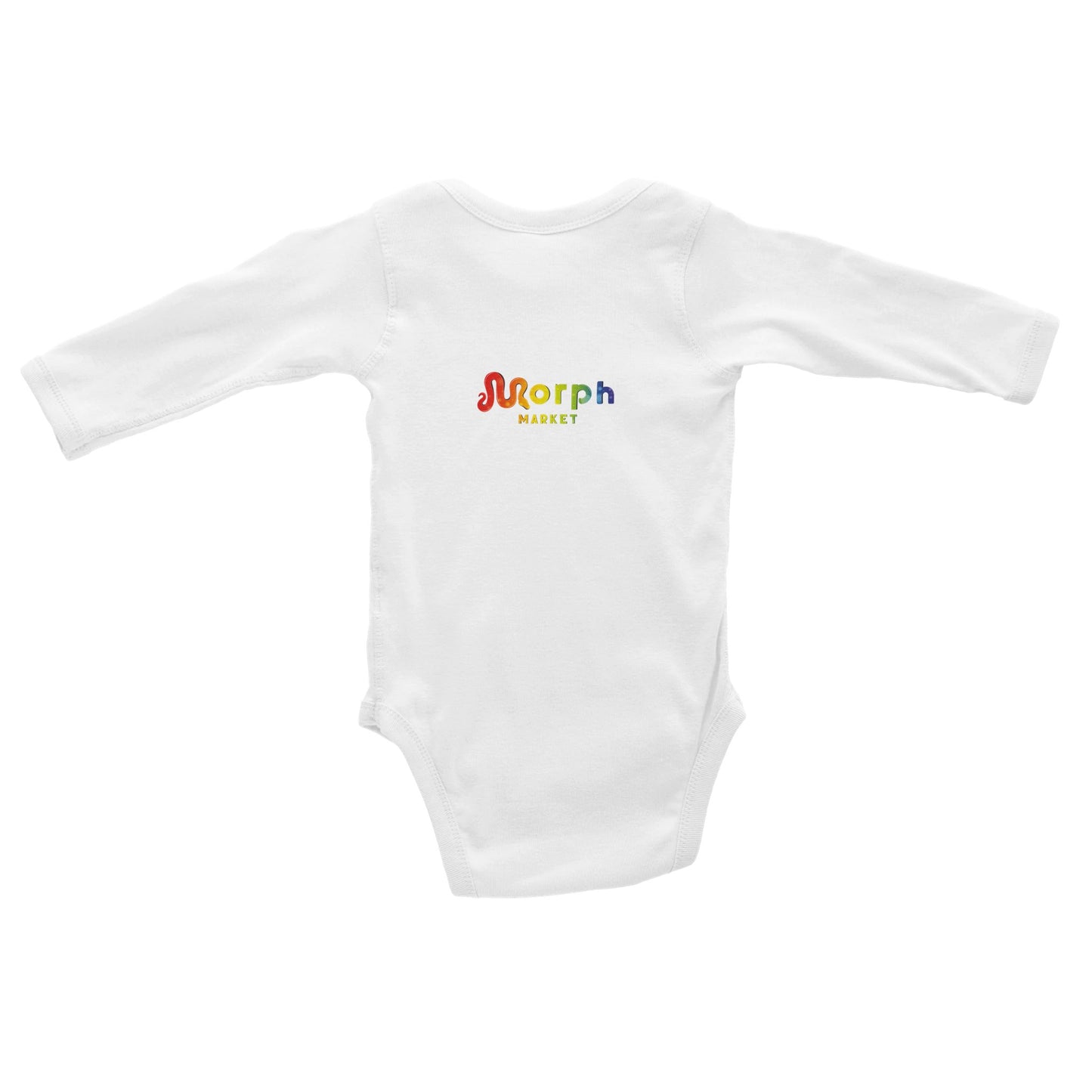 Morph Market (Rainbow Circles) - Classic Baby Long Sleeve Bodysuit