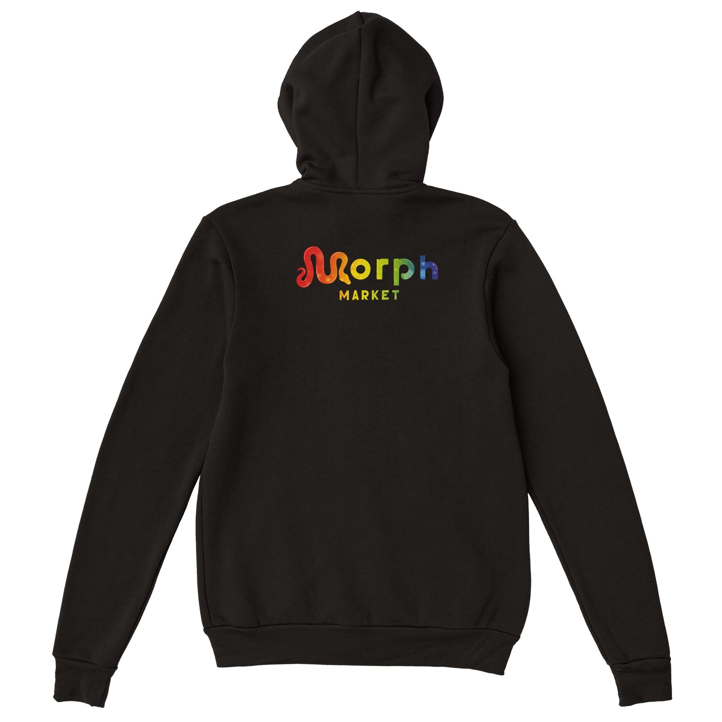 Morph Market (Rainbow Circles) - Premium Unisex Zip Hoodies