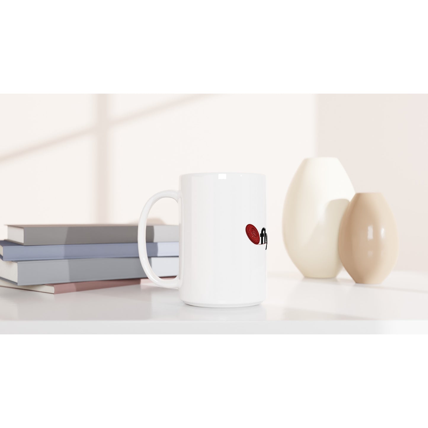 Flywheel Social Enterprise Hub - White 15oz Ceramic Mug