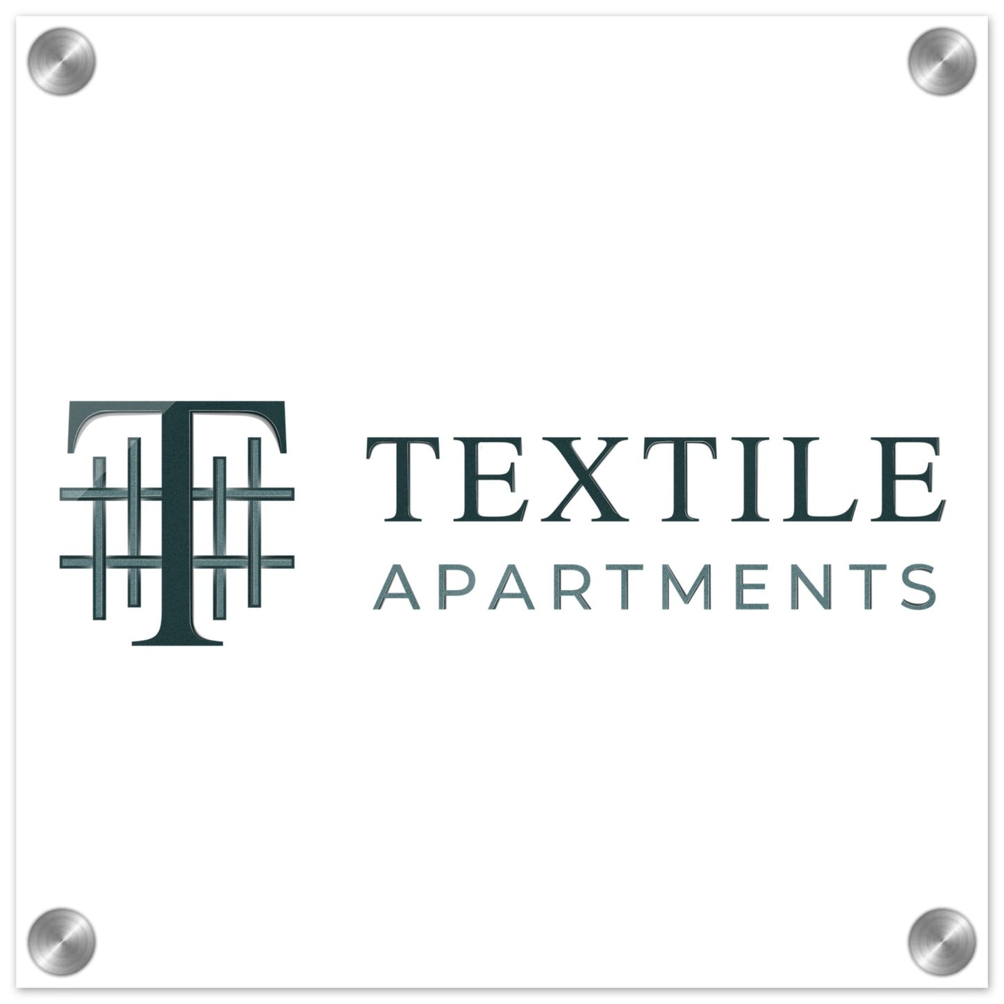 Textile Apartments - Acrylic Print