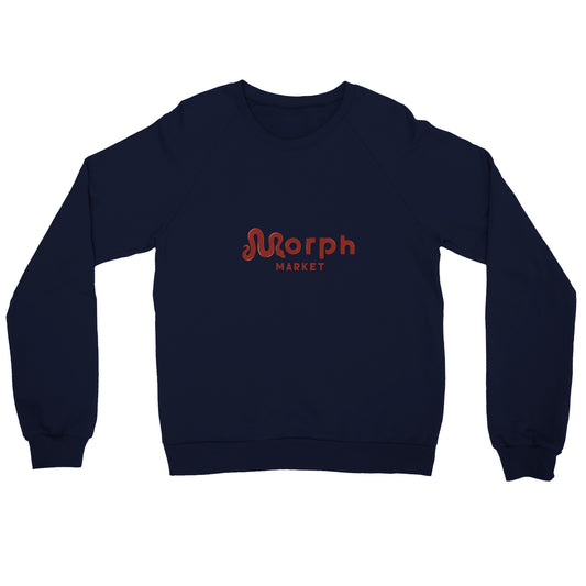 Morph Market (Red) - Premium Unisex Crewneck Sweatshirt