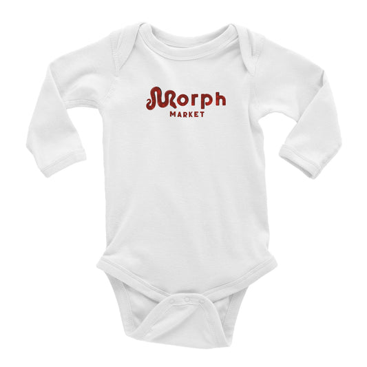 Morph Market (Red Circles) - Classic Baby Long Sleeve Bodysuit