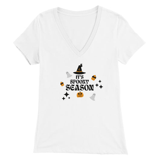 It's Spooky Season - Premium Womens V-Neck T-shirt