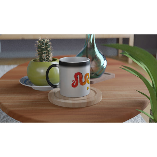 Morph Market (Rainbow Circles) - Magic 11oz Ceramic Mug