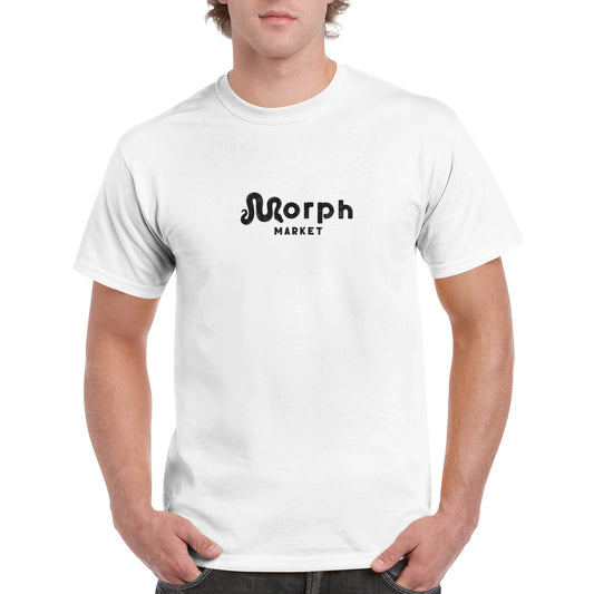 Morph Market (Dark Circles) - Heavyweight Unisex Crewneck T-shirt