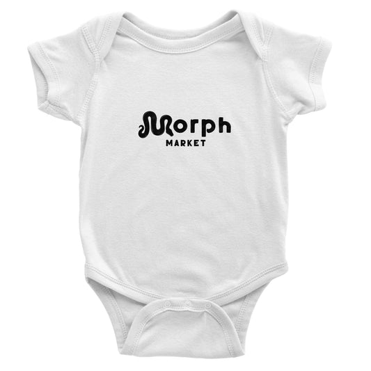 Morph Market (Dark Circles) - Classic Baby Short Sleeve Bodysuit