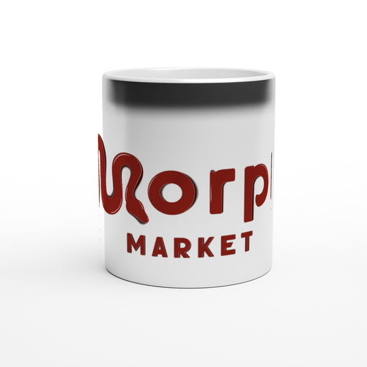 Morph Market (Red) - Magic 11oz Ceramic Mug