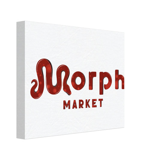 Morph Market (Red Circles) - Canvas