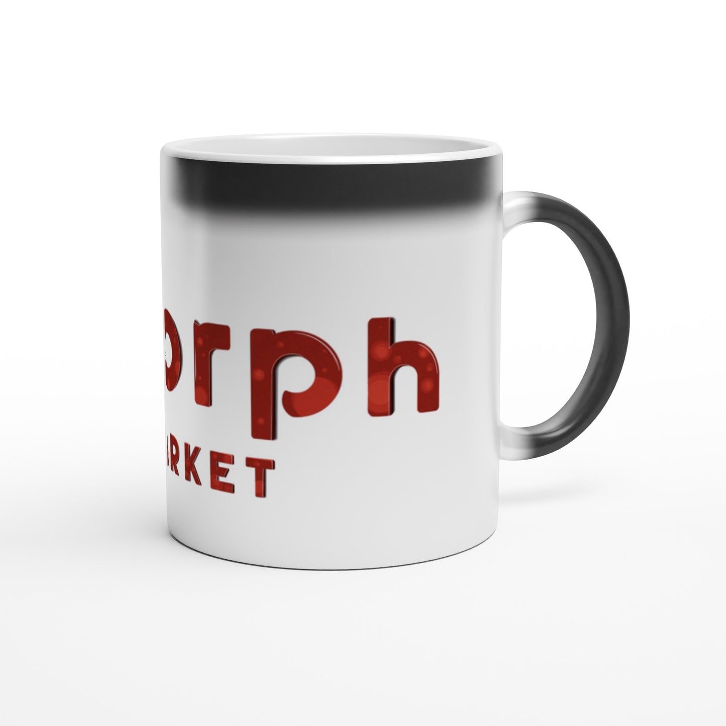 Morph Market (Red Circles) - Magic 11oz Ceramic Mug