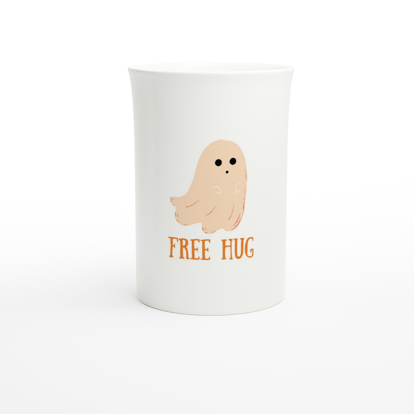 Free Hug - White 10oz Porcelain Slim Mug
