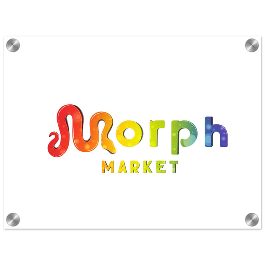 Morph Market (Rainbow Circles) - Acrylic Print