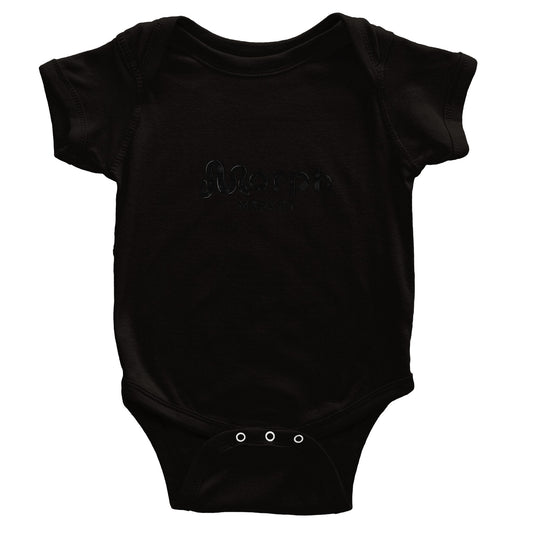 Morph Market (Dark Circles) - Classic Baby Short Sleeve Bodysuit