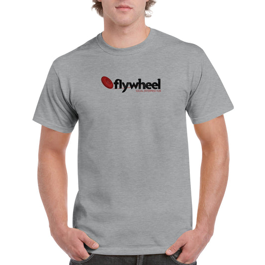 Flywheel Social Enterprise Hub - Heavyweight Unisex Crewneck T-shirt