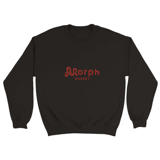 Morph Market (Red) - Classic Unisex Crewneck Sweatshirt