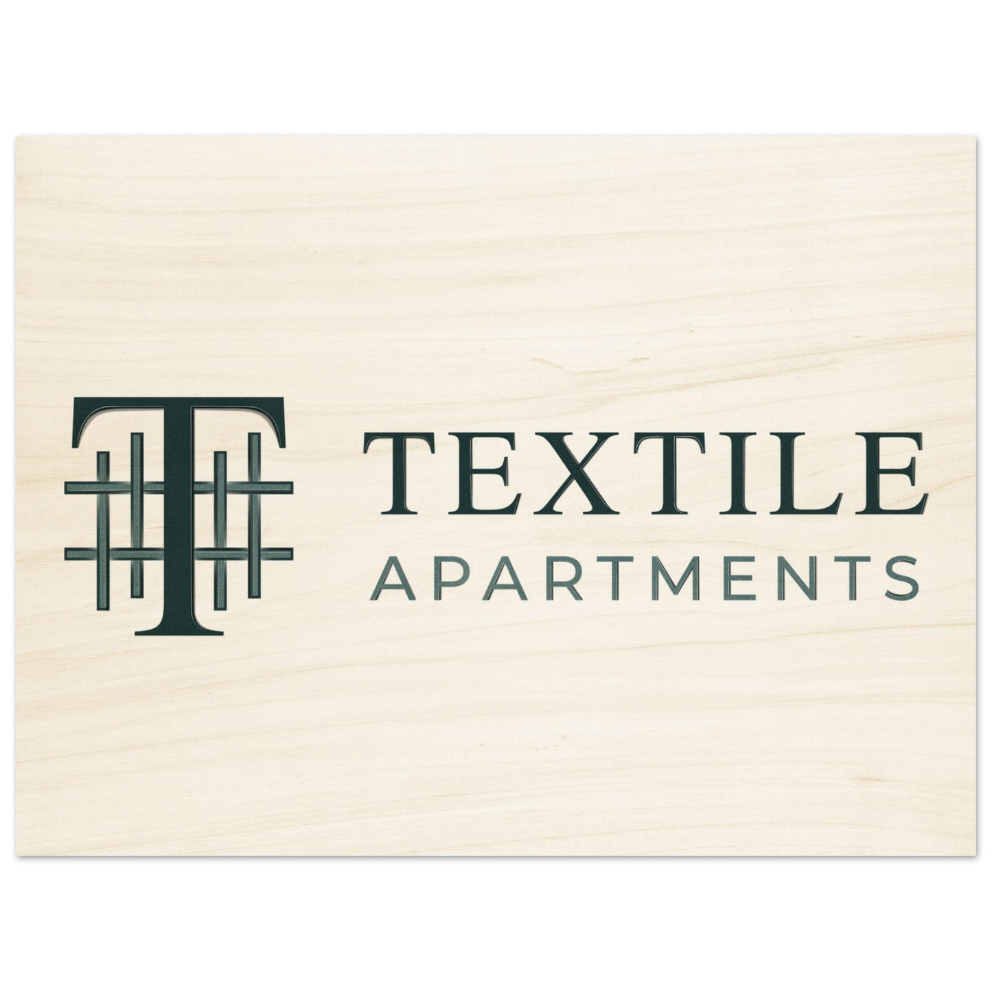 Textile Apartments - Wood Prints