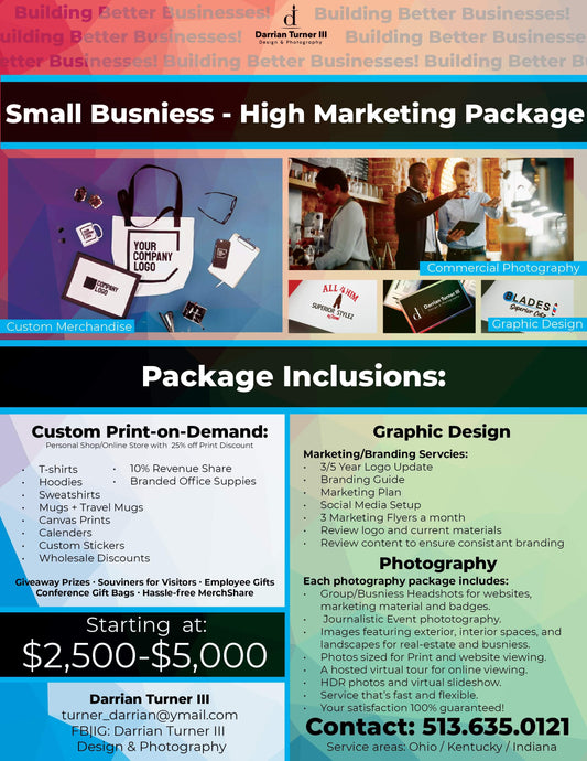 Small Business-High Marketing Package