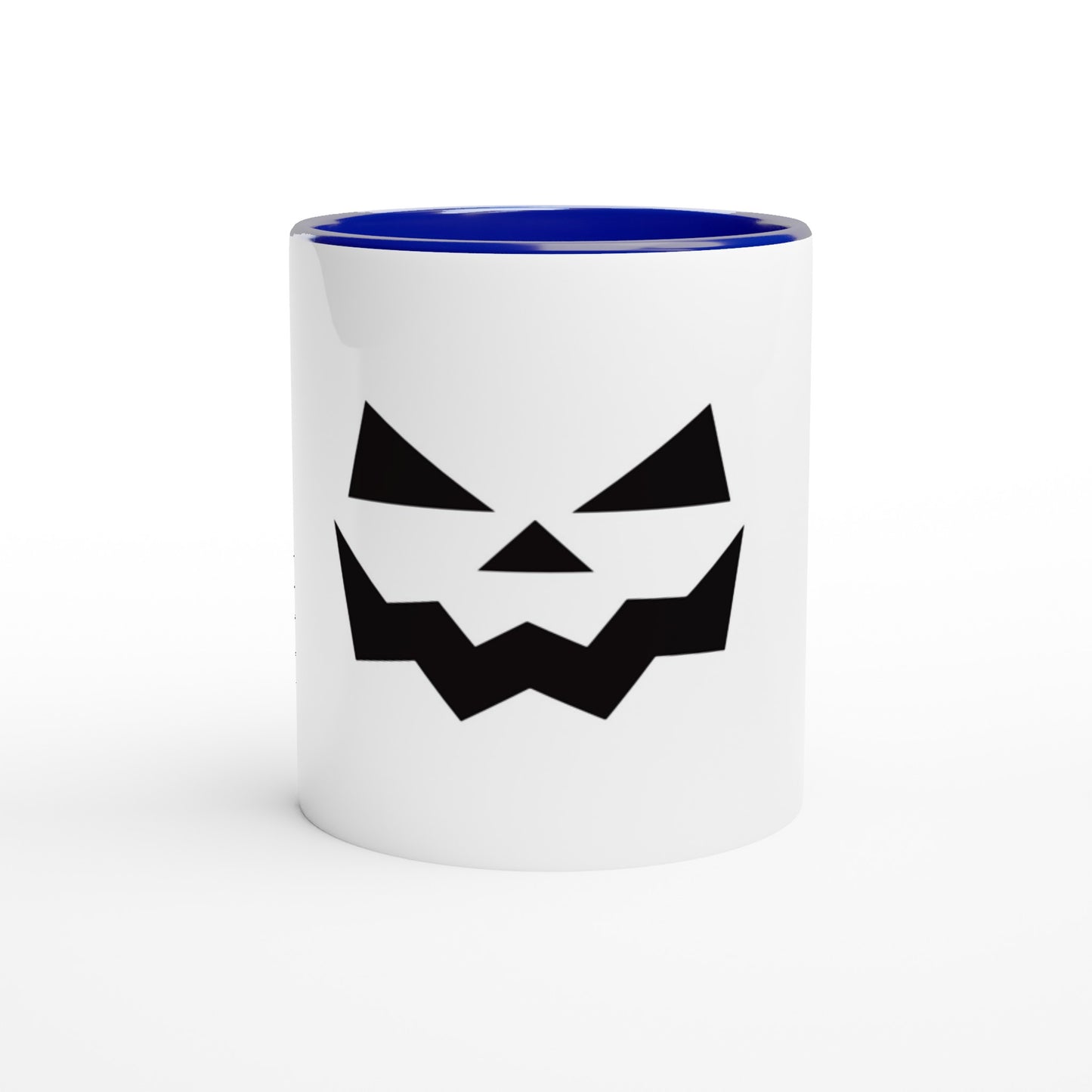 Jack O' Lantern - White 11oz Ceramic Mug with Color Inside