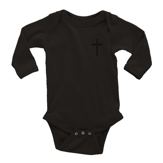 Christian Cross / Everyday is a Fresh Start - Classic Baby Long Sleeve Bodysuit
