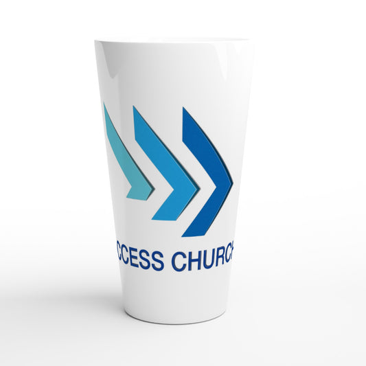 Access Church - White Latte 17oz Ceramic Mug