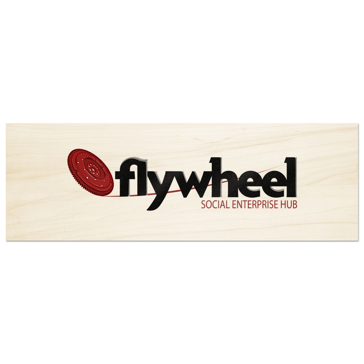 Flywheel Social Enterprise Hub - Wood Prints