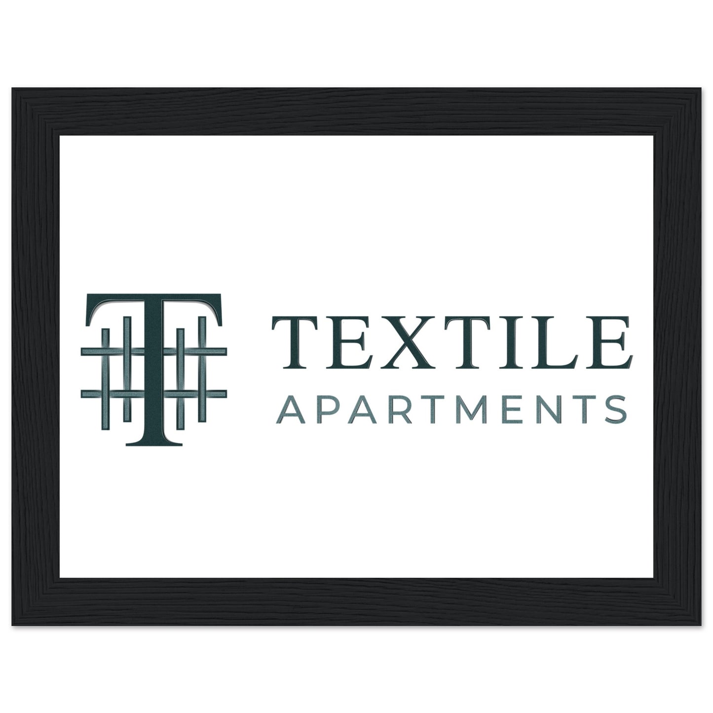 Textile Apartments - Premium Matte Paper Wooden Framed Poster