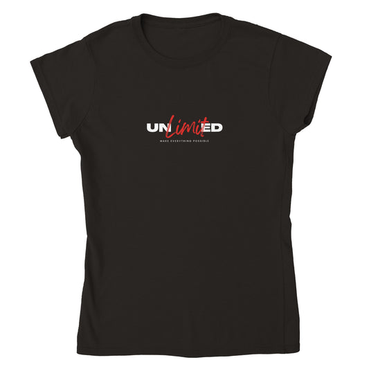 Unlimited: Make Everything Possible - Classic Womens Crewneck T-shirt