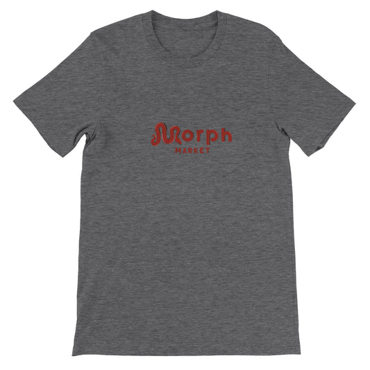 Morph Market (Red) - Premium Unisex Crewneck T-shirt