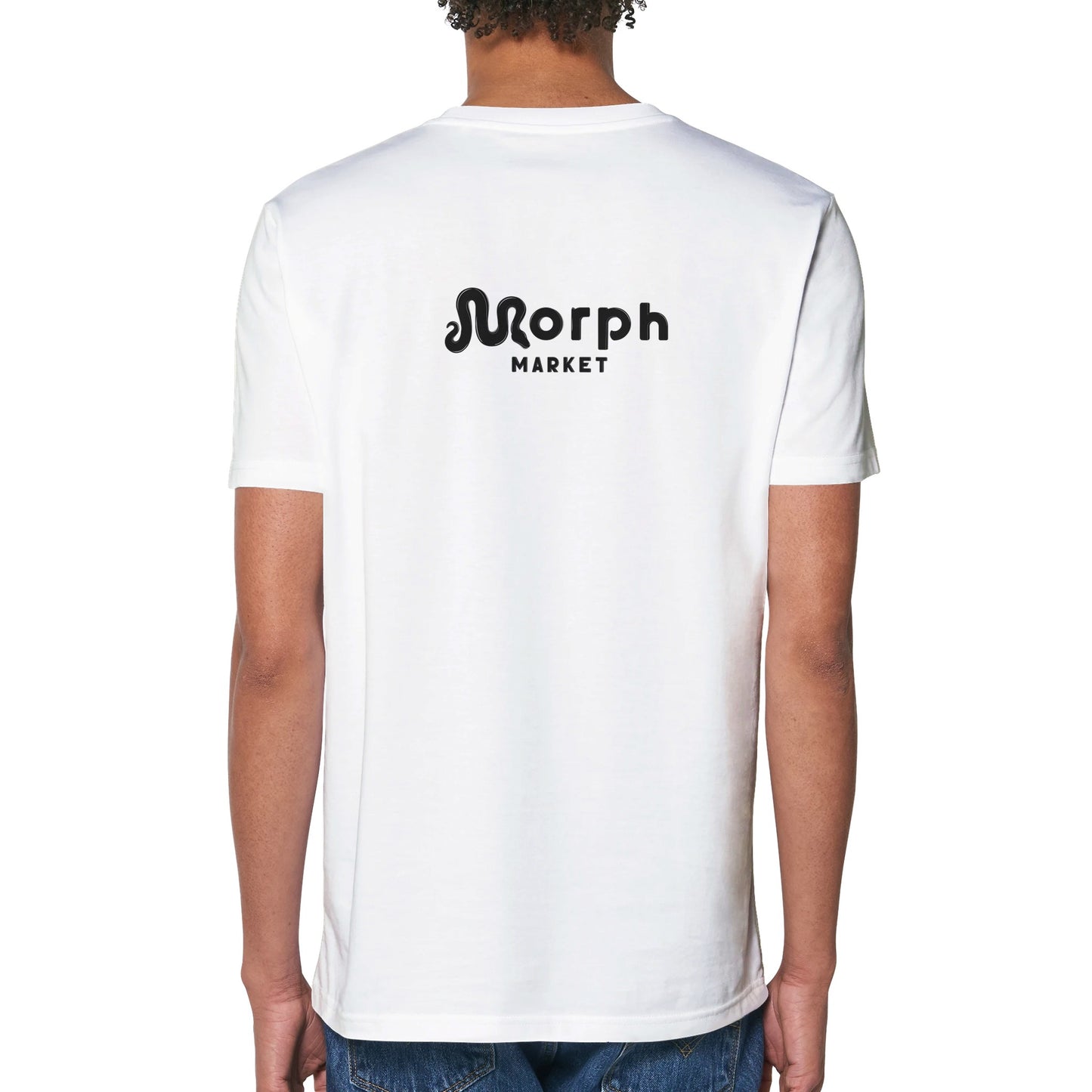 Morph Market (Dark) - Organic Unisex Crewneck T-shirt