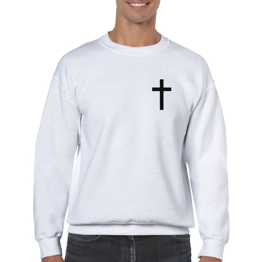 Christian Cross / Everyday is a Fresh Start - Classic Unisex Crewneck Sweatshirt