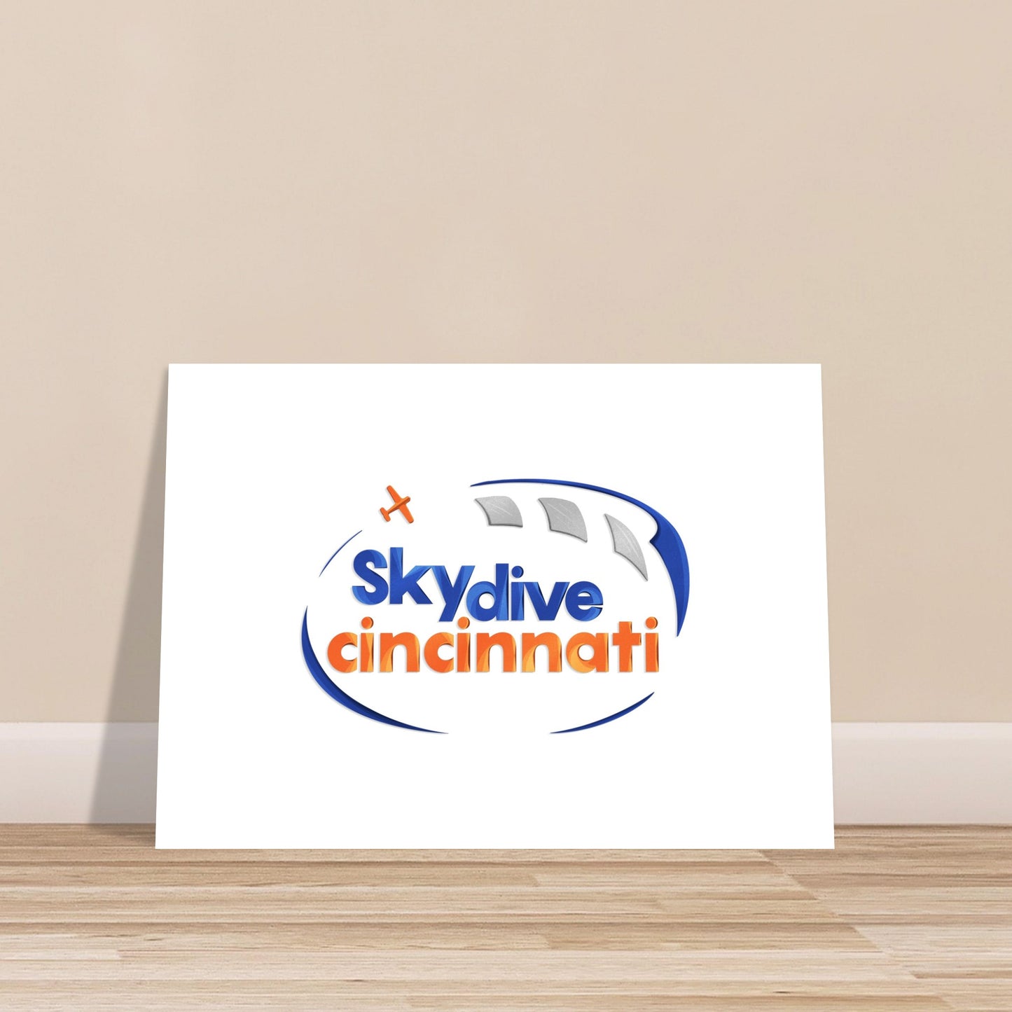 Skydive Cincinnati - Premium Matte Paper Poster