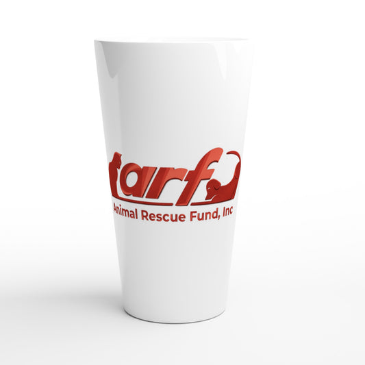 ARF: Animal Rescue Fund - White Latte 17oz Ceramic Mug
