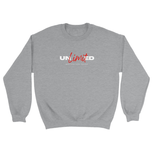 Unlimited: Make Everything Possible - Classic Unisex Crewneck Sweatshirt