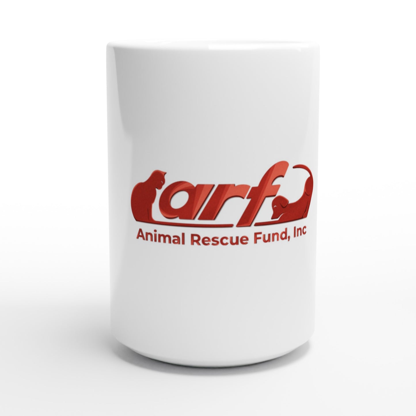 ARF: Animal Rescue Fund - White 15oz Ceramic Mug