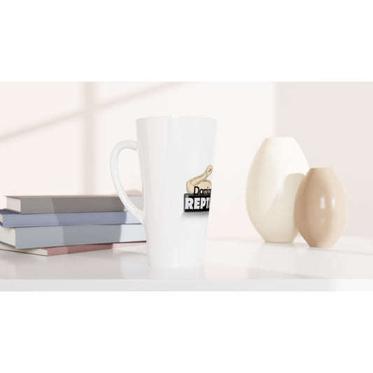 Darrian's Reptile Hub - White Latte 17oz Ceramic Mug