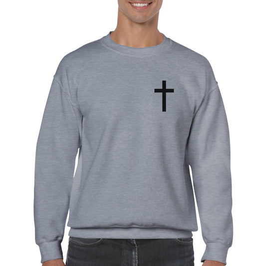 Christian Cross / Everyday is a Fresh Start - Classic Unisex Crewneck Sweatshirt