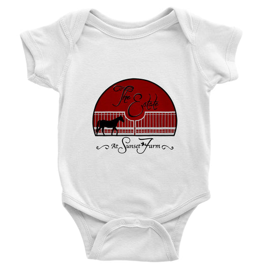 The Estate at Sunset Farms - Classic Baby Short Sleeve Bodysuit