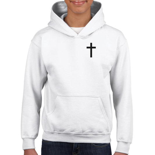 Christian Cross / Everyday is a Fresh Start - Classic Kids Pullover Hoodie