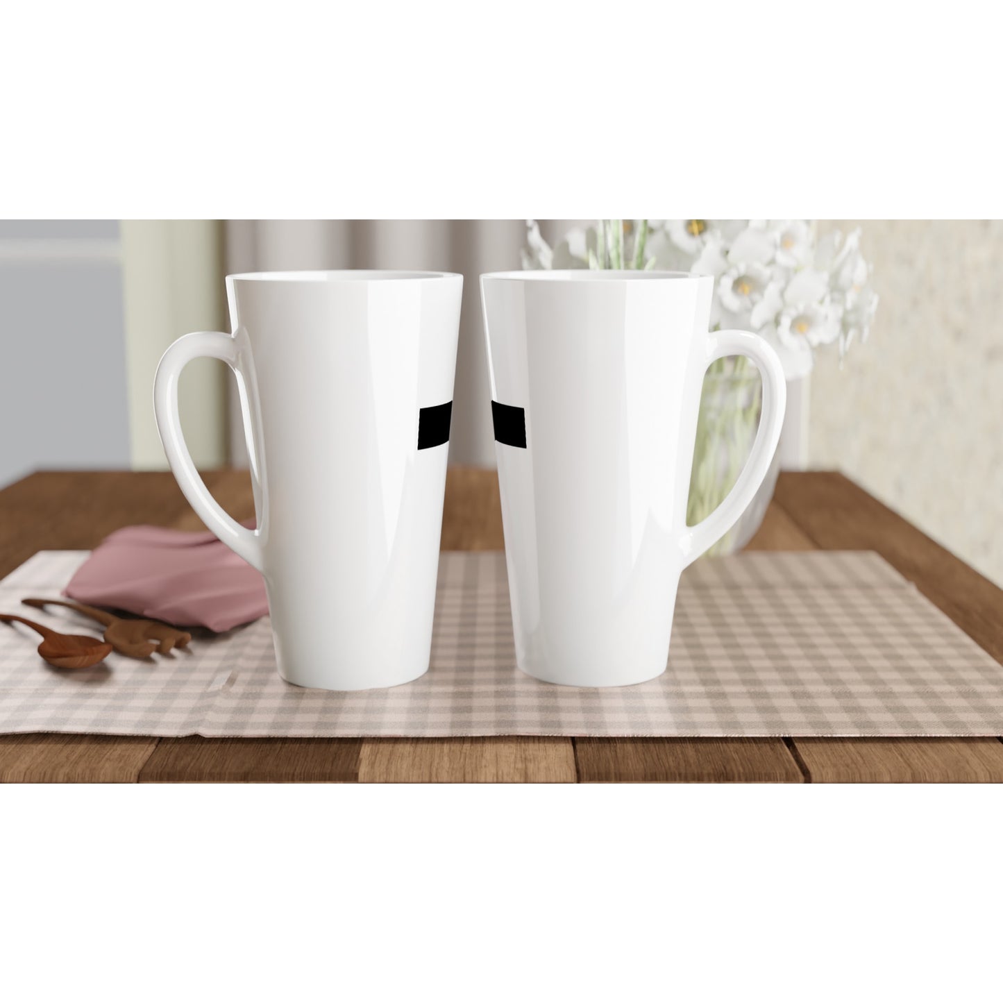 Christian Cross / Everyday is a Fresh Start - White Latte 17oz Ceramic Mug