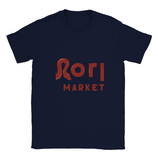 Morph Market (Red) - Classic Kids Crewneck T-shirt