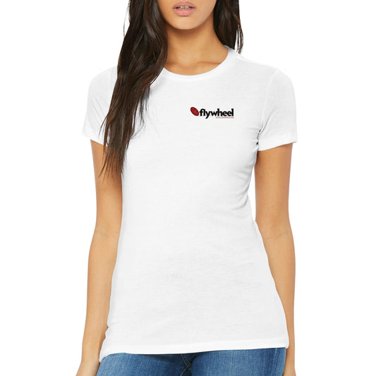 Flywheel Social Enterprise Hub - Premium Womens Crewneck T-shirt