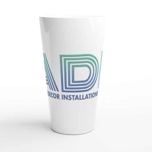 ADI-Axxis Decor Installations, LLC - White Latte 17oz Ceramic Mug