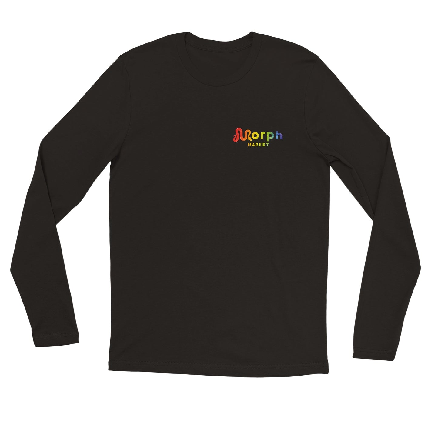 Morph Market (Rainbow Circles) - Premium Unisex Longsleeve T-shirt