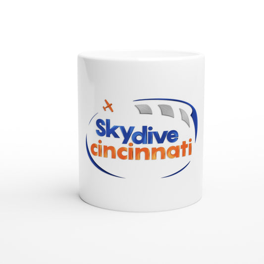 Skydive Cincinnati - White 11oz Ceramic Mug