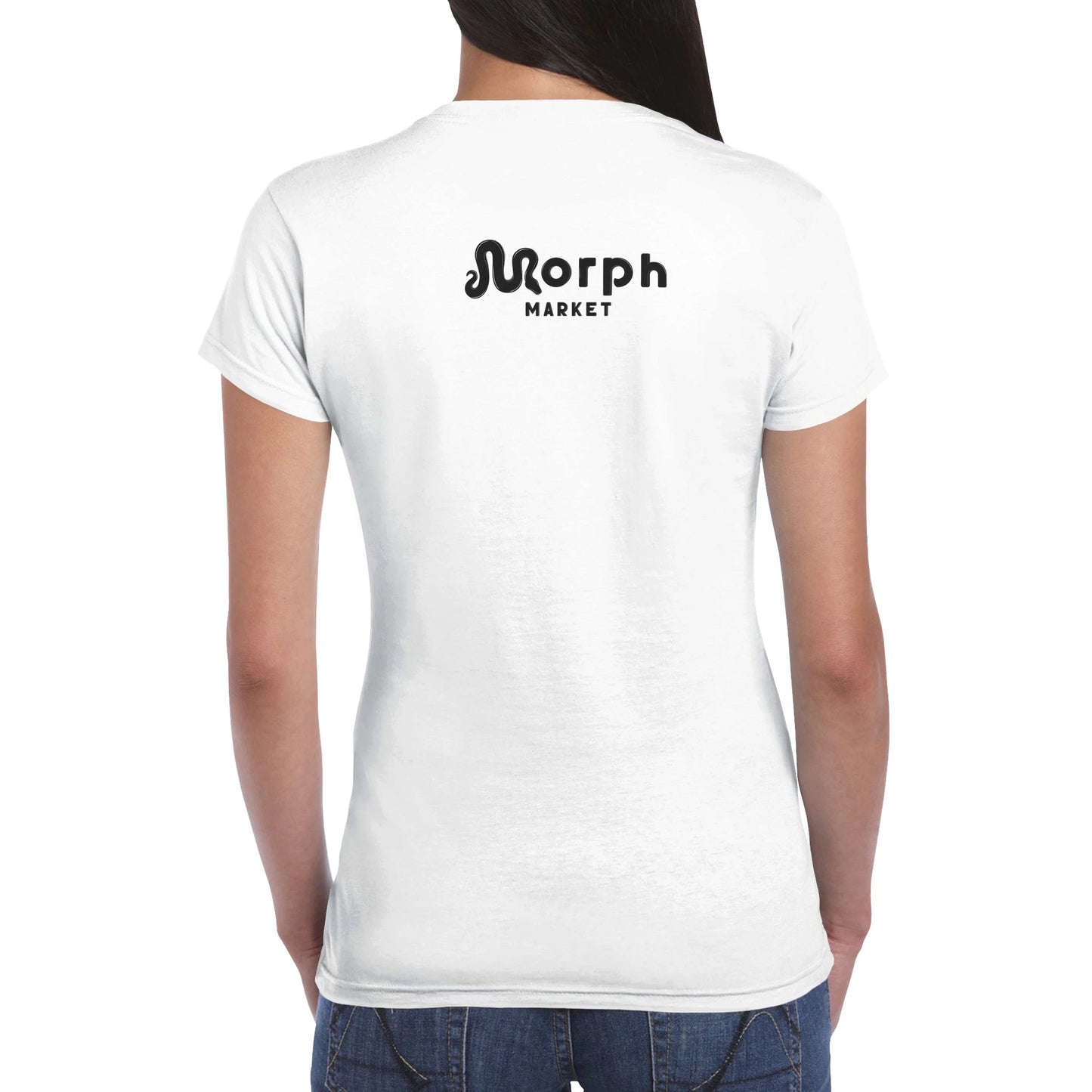 Morph Market (Dark) - Classic Womens Crewneck T-shirt