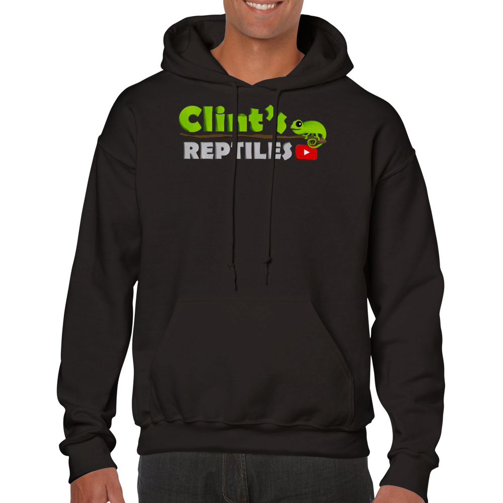 Clint's Reptiles -- Classic Unisex Pullover Hoodie