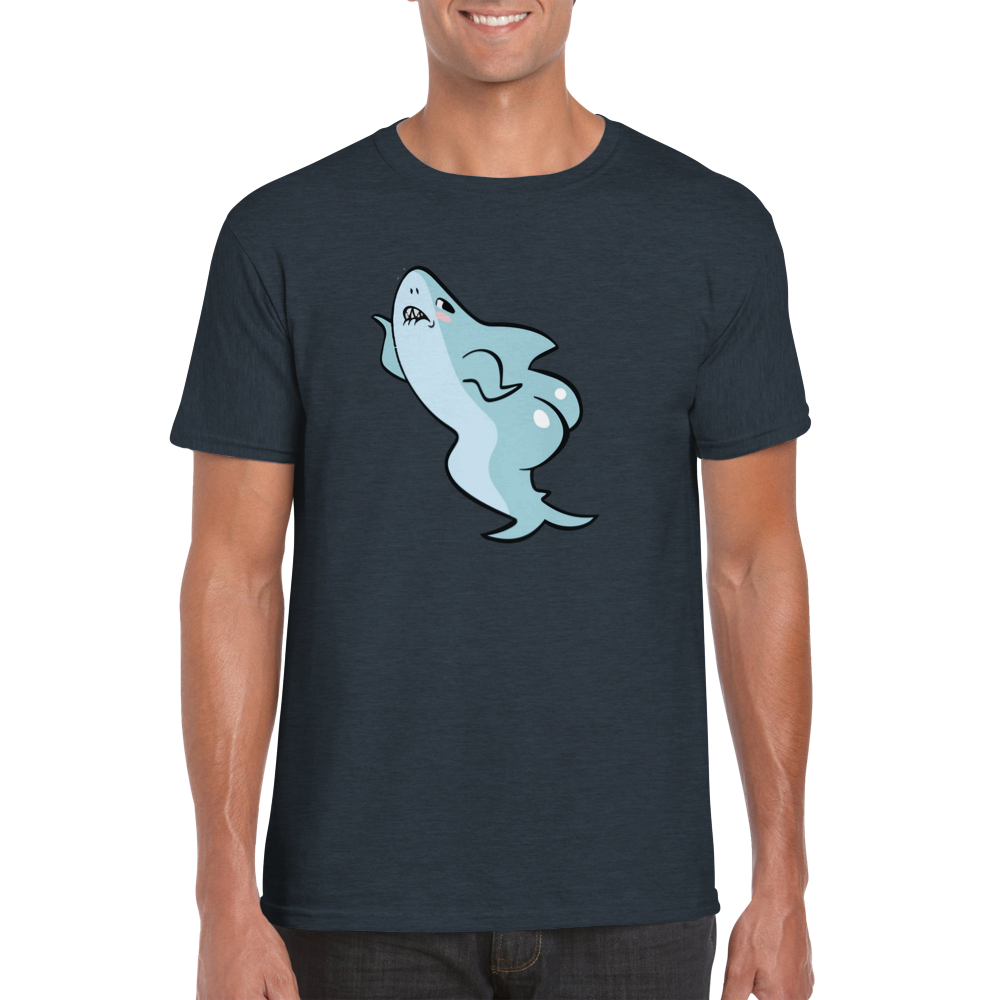 Thicc Shark -- Classic Unisex Crewneck T-shirt
