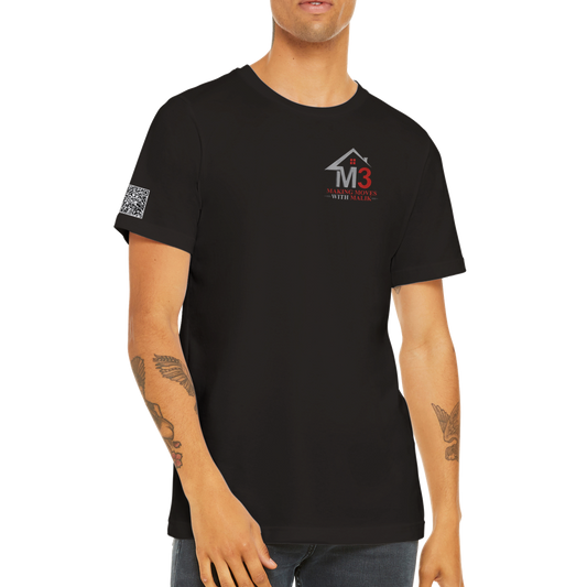 M3 Making Moves with Malik (Custom Ink) - Premium Unisex Crewneck T-shirt