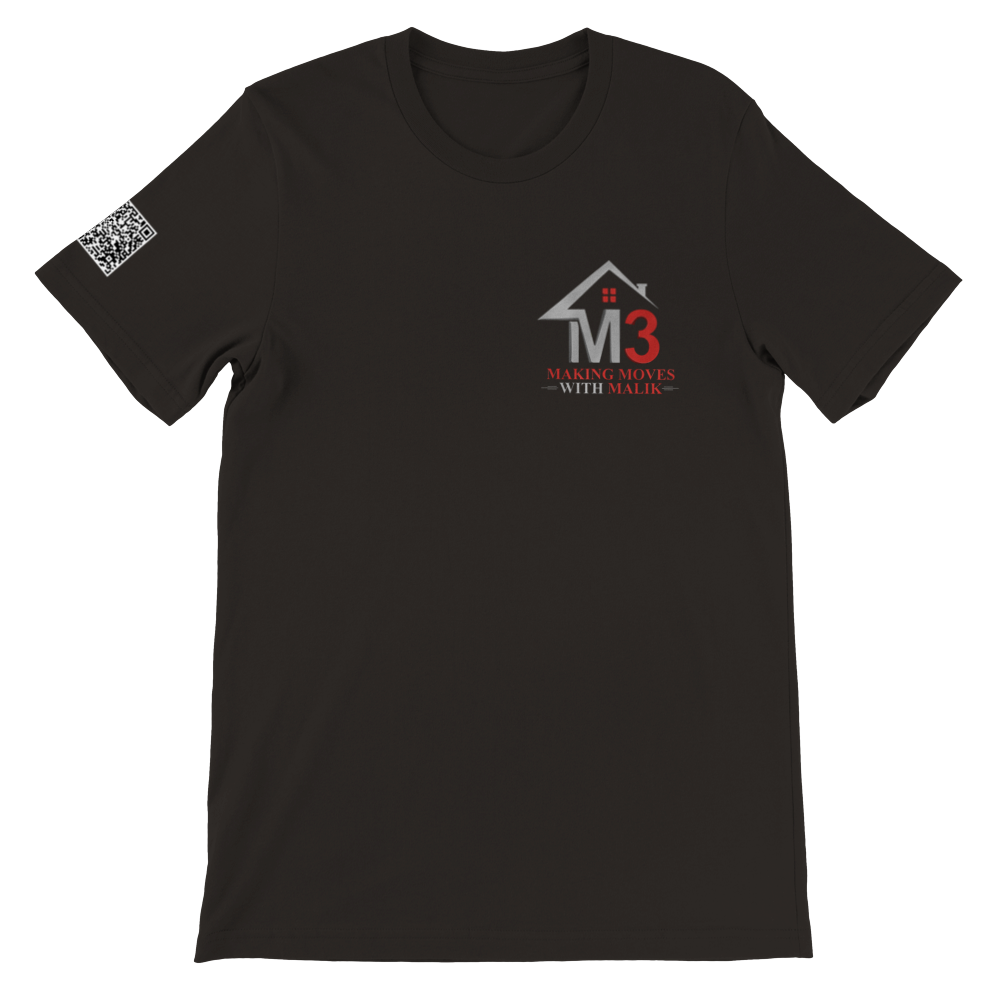 M3 Making Moves with Malik (Custom Ink) - Premium Unisex Crewneck T-shirt